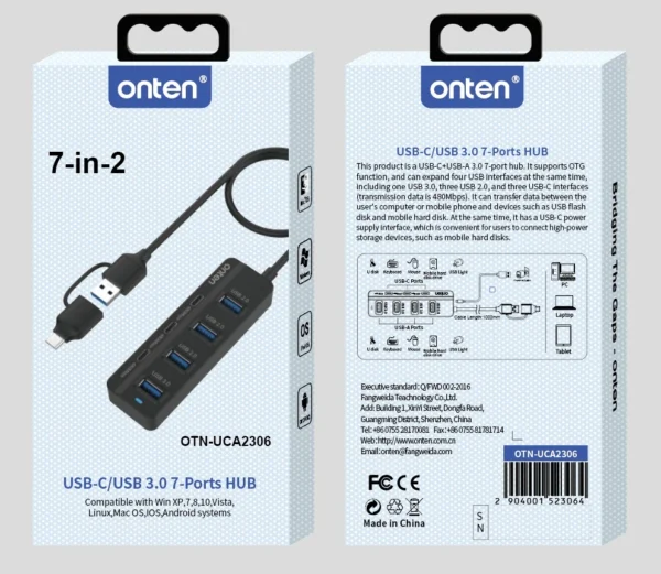 7 in 2 USB Hub - Image 2