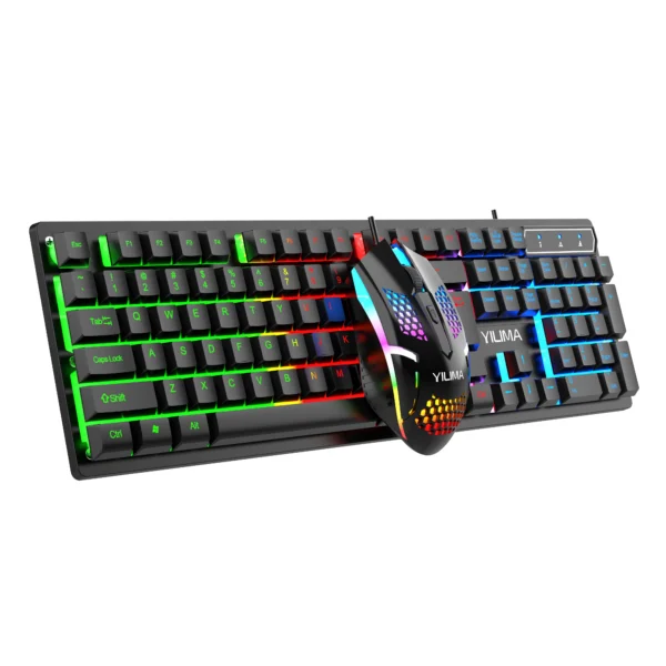 Gaming Keyboard And Mouse Combo with RGB Lights - Image 2