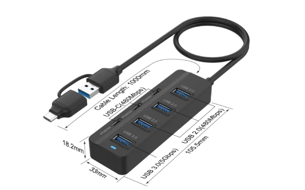 7 in 2 USB Hub - Image 3