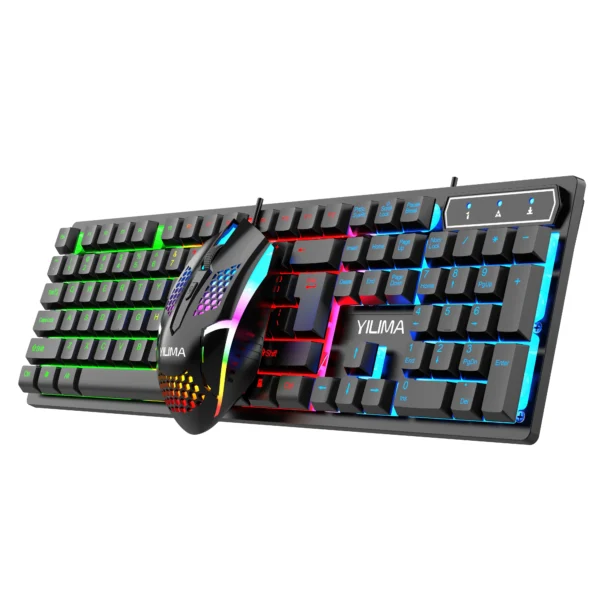 Gaming Keyboard And Mouse Combo with RGB Lights - Image 3