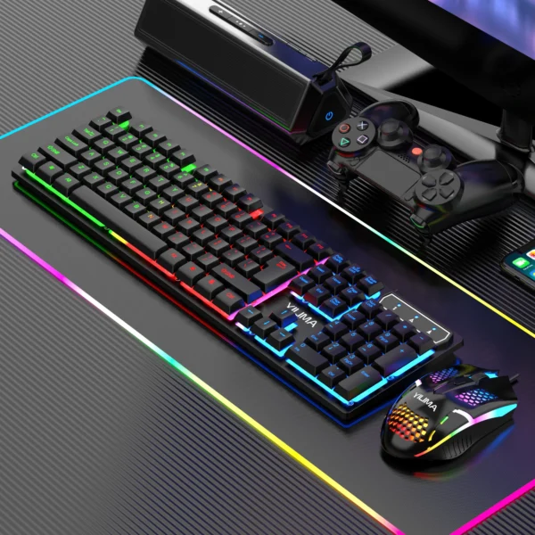 Gaming Keyboard And Mouse Combo with RGB Lights - Image 7