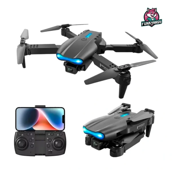 E88 Pro Foldable Drone with 4K Camera Dual Battery