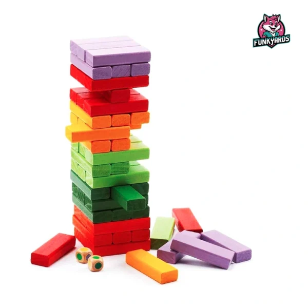 54 PCS BLOCKS Set - Colorful Educational Building Blocks