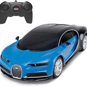 RC Bugatti Chiron Car, 1:24 Scale Kids Radio Remote Control Racing Toy Car for Kids – Blue